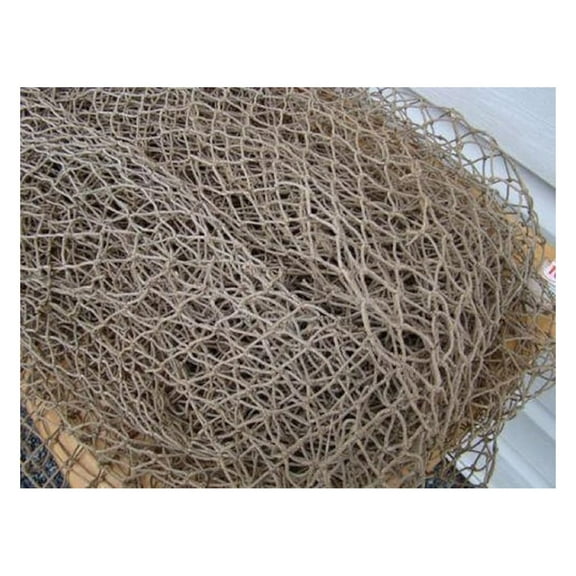 Authentic Tan/Grey Fish Netting 5' x 10'