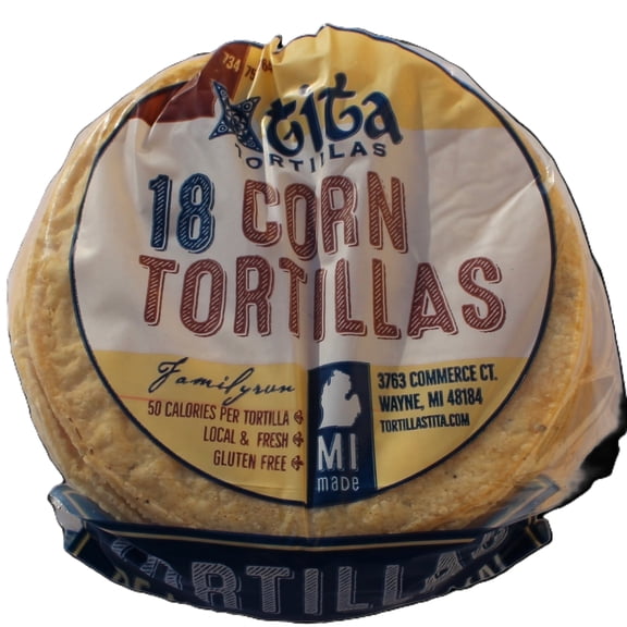Authentic Tortillas Tita Corn Tortillas - 18Ct, 6" Pack