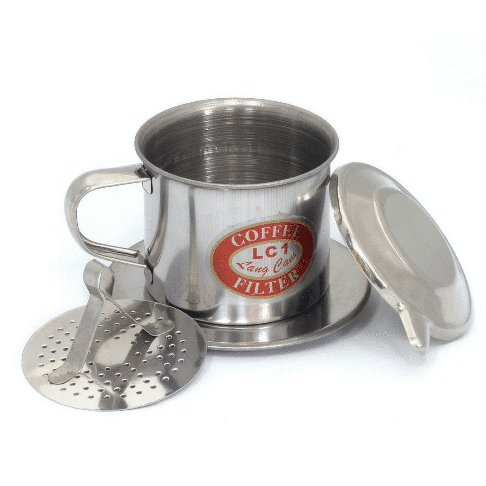 Thang Long Vietnamese Coffee Filter Set. Also known as a Vietnamese Coffee  Maker or Press 8oz. Gravity Insert. Multiple Sizes and Quantities Available
