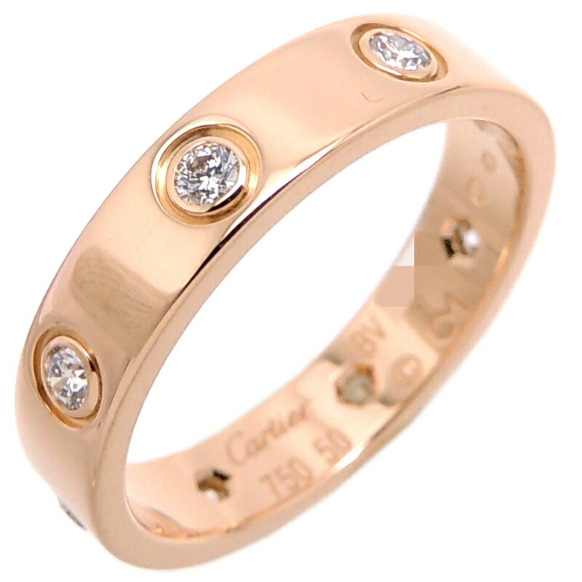 Cartier Love Wedding Ring with 18P Pink Gold and Kuwait Ubuy