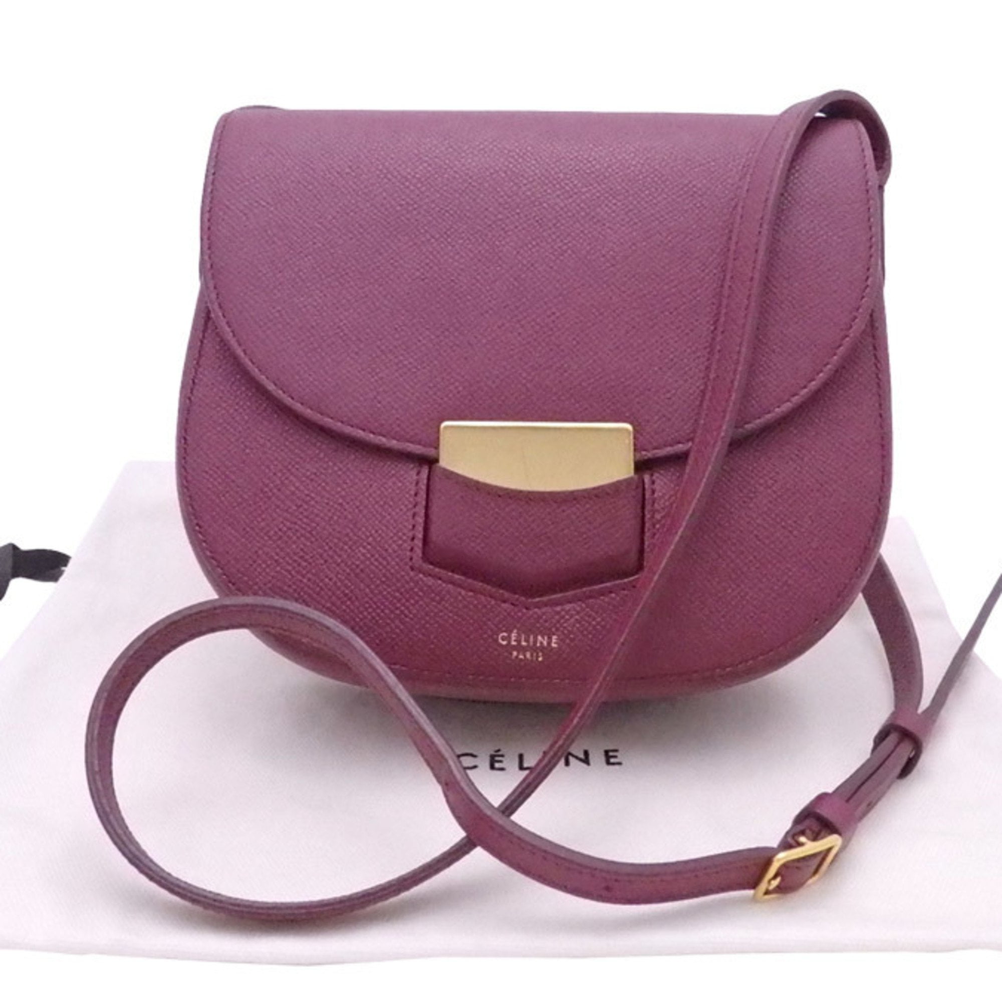 Chloé - Authenticated Handbag - Leather Purple for Women, Very Good Condition