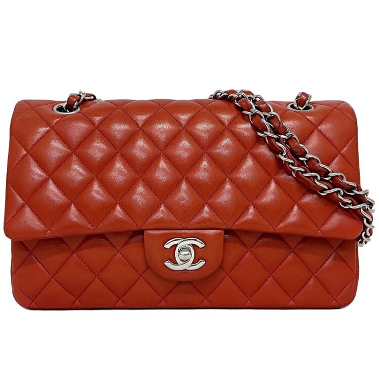 Chanel Preloved Vintage Double Flap Shoulder Bag