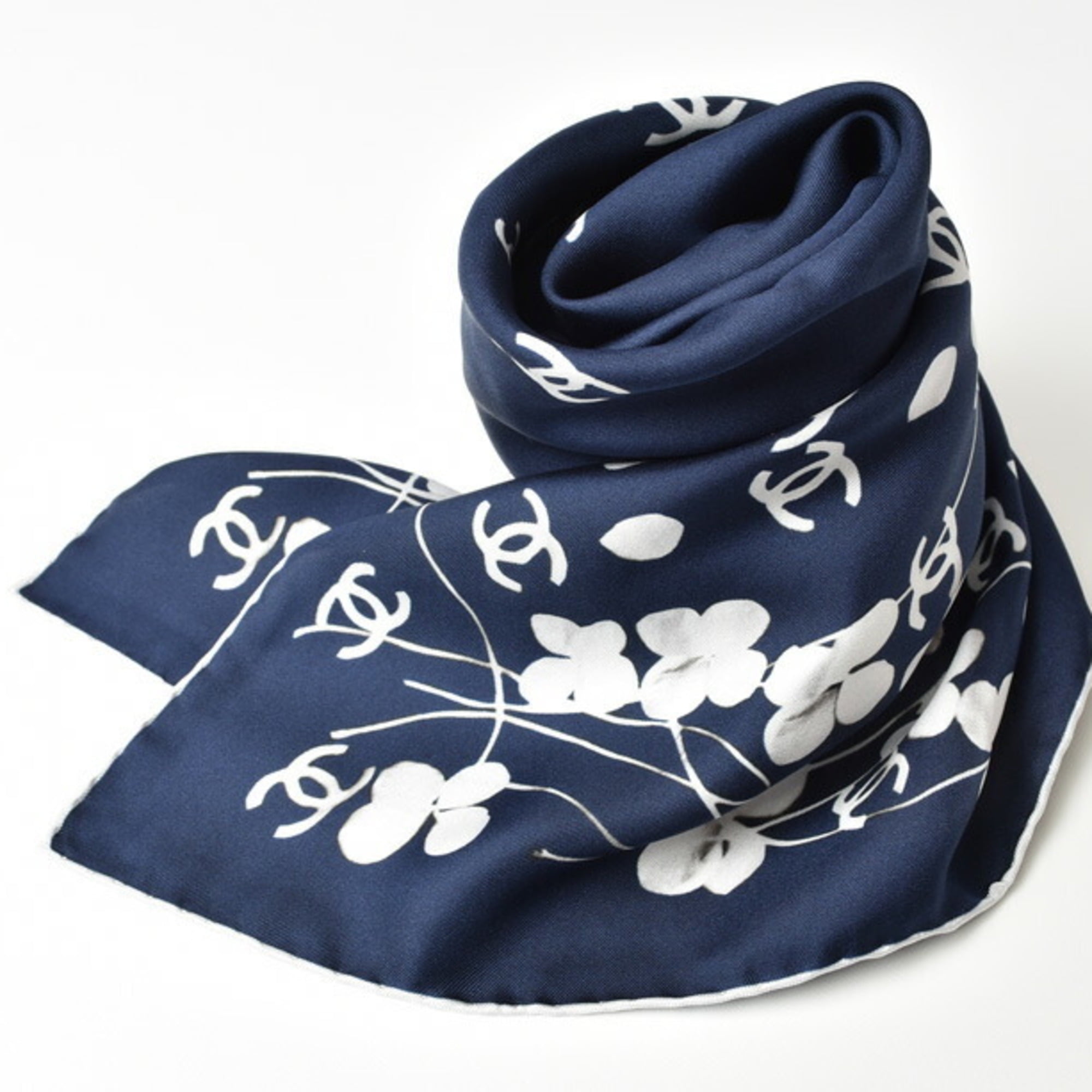 Chanel Authenticated Silk Scarf