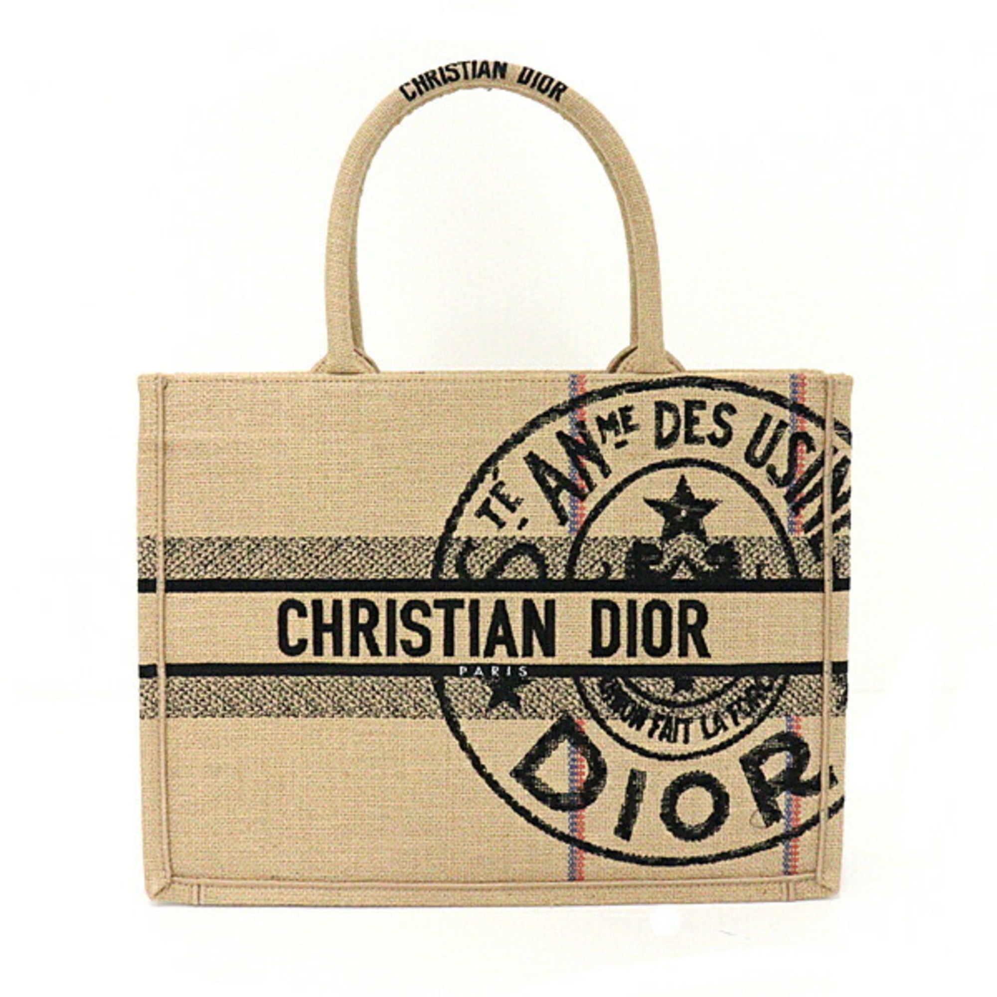 Christian dior tote online bag used