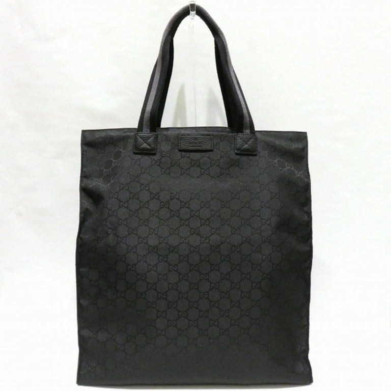 Black Gucci GG Canvas Tote Bag