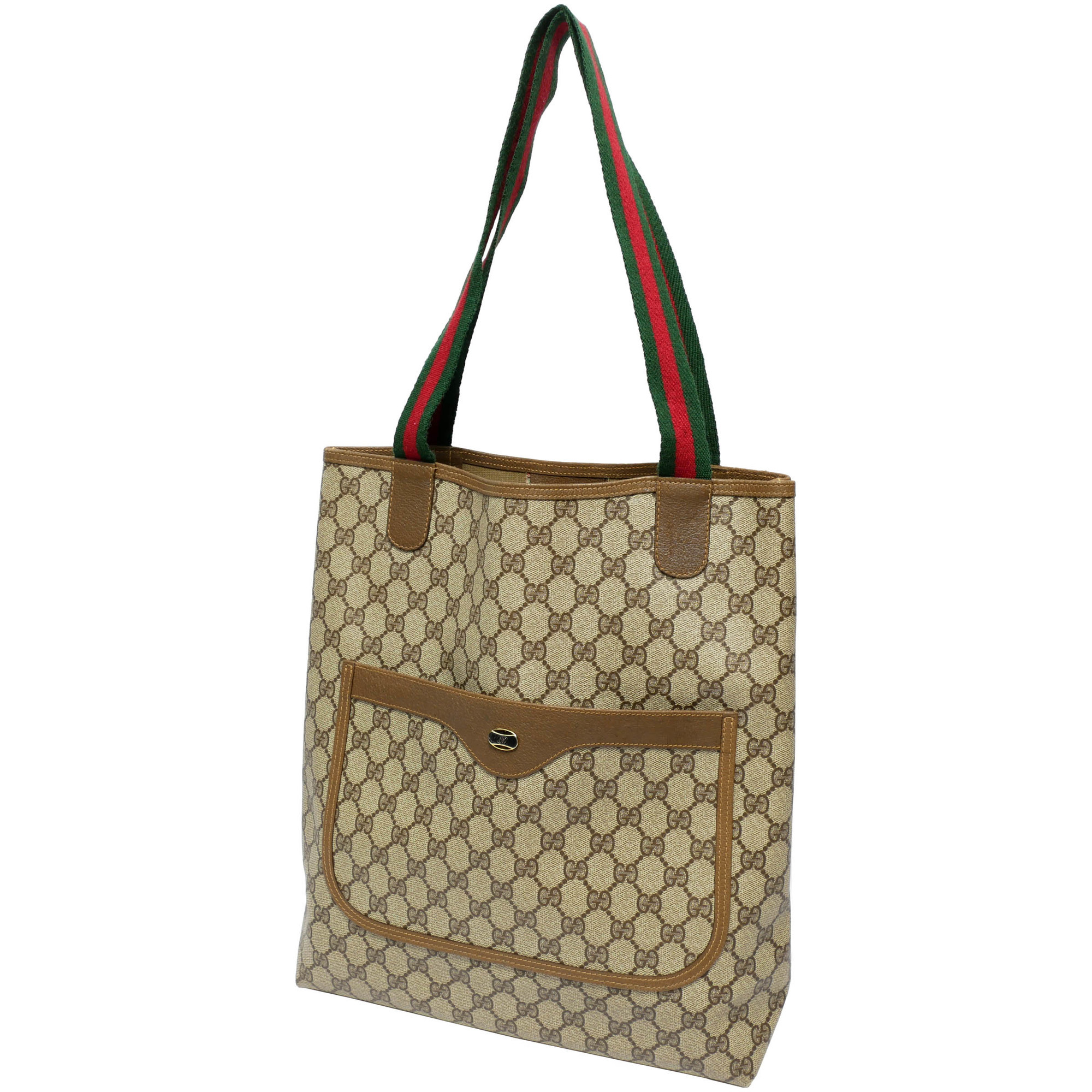 Authenticated Used Gucci Vintage Accessory Collection Tote Bag Handbag