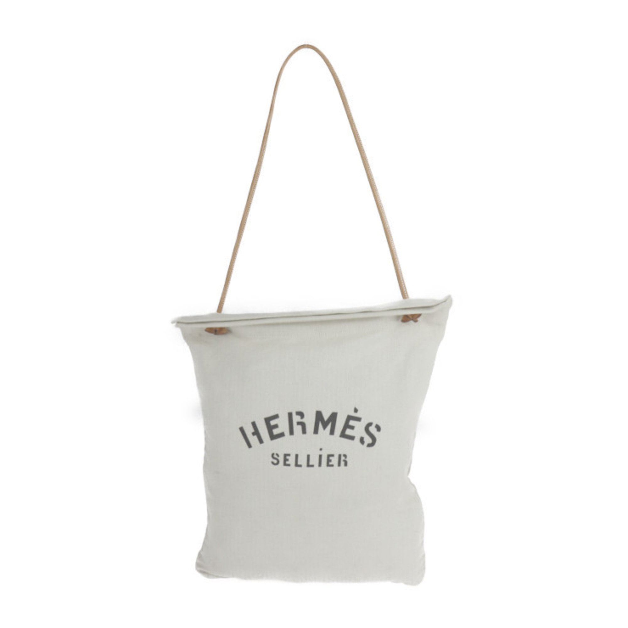 Aline handbag Hermès Beige in Cotton - 32702772