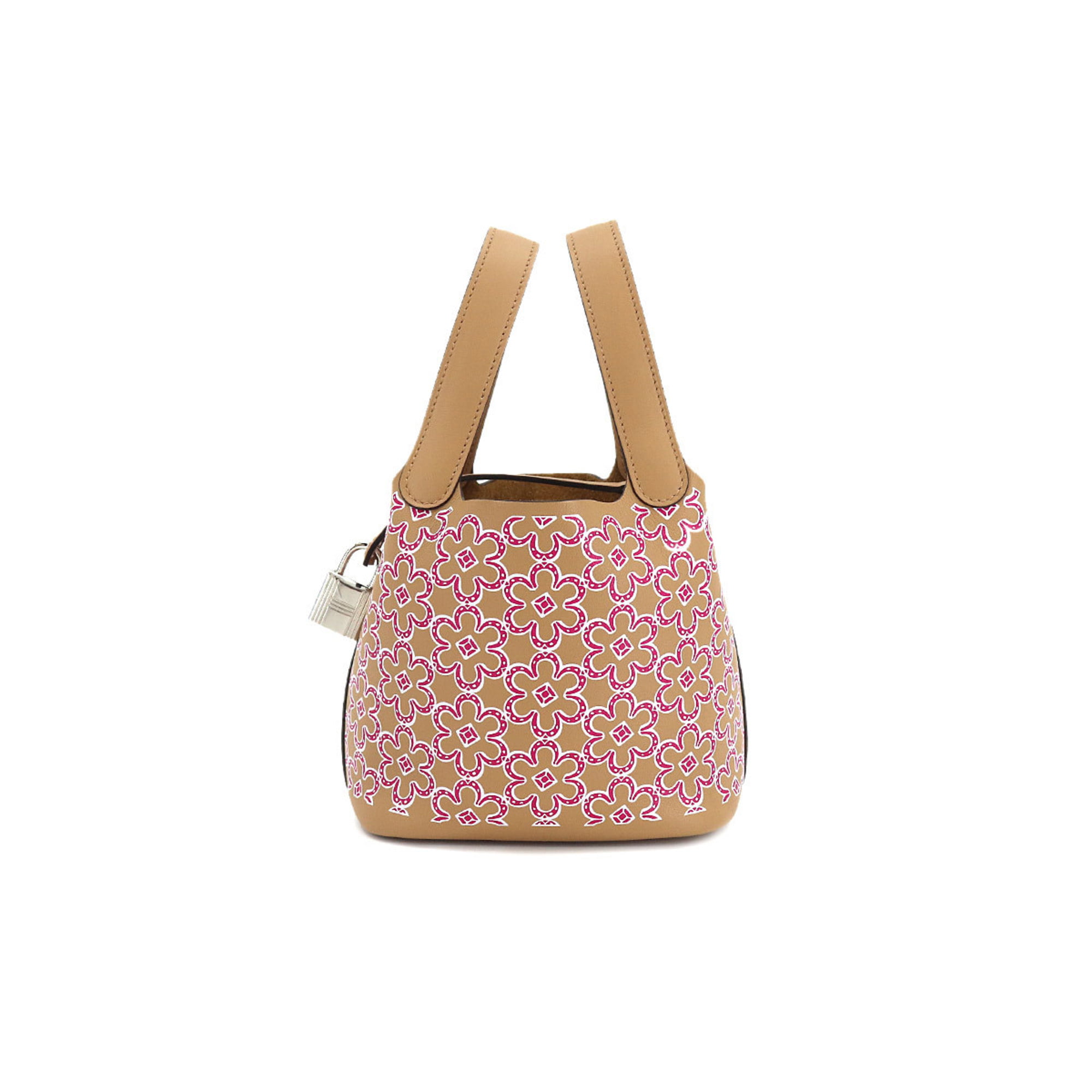 Hermès Pre-owned Micro Lucky Daisy Picotin Bag - Pink