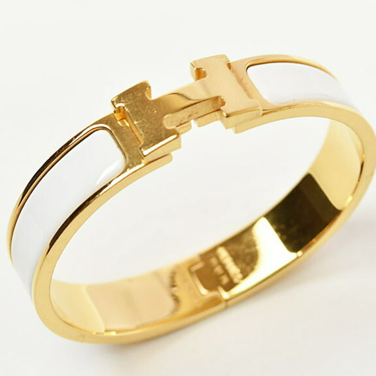 HERMES GOLD H BRACELET CLIC - Colors Available  Fashion jewelry, Hermes  jewelry, Hermes bracelet
