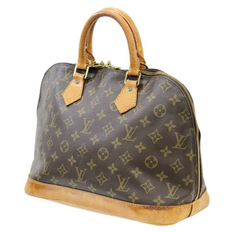 Authenticated used Louis Vuitton / Louis Vuitton Alma Handbag Monogram Brown M51130 Ba0936, Women's, Size: (HxWxD): 24cm x 30cm x 16cm / 9.44'' x