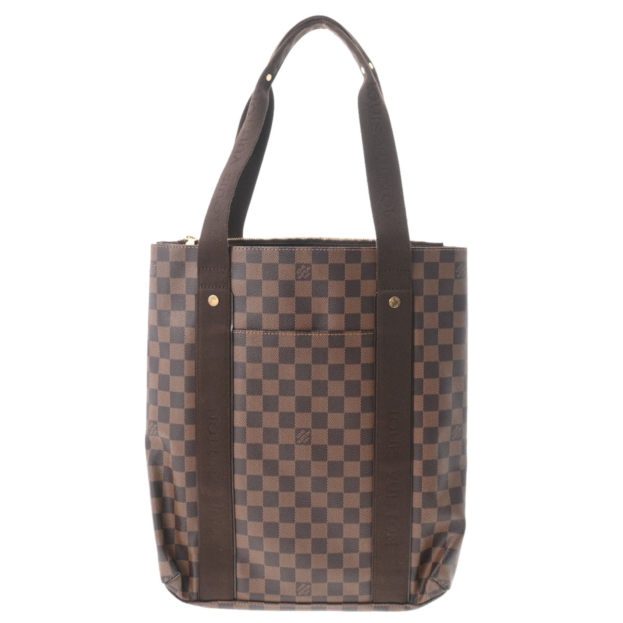 Louis Vuitton Boétie Brown Canvas Handbag (Pre-Owned)