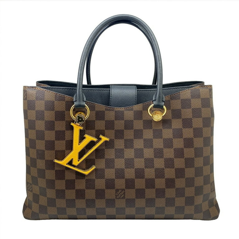 used Pre-owned Louis Vuitton Louis Vuitton Damier Riverside N40050 Du4149 2way Bag Handbag Shoulder Strap Checkered Pattern G Metal Fittings Women's