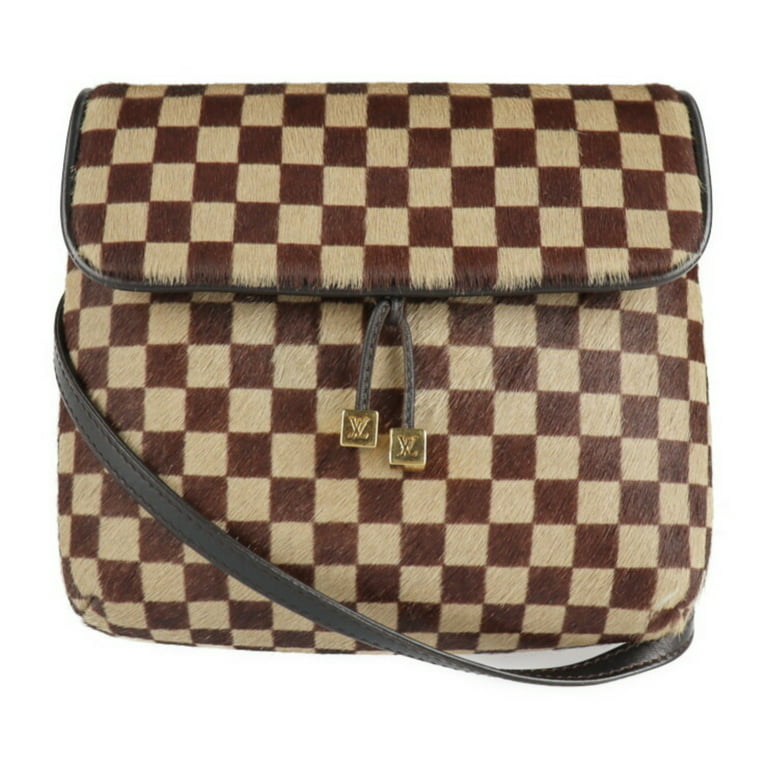 Authenticated Used Louis Vuitton Crossbody Shoulder Bag Damier