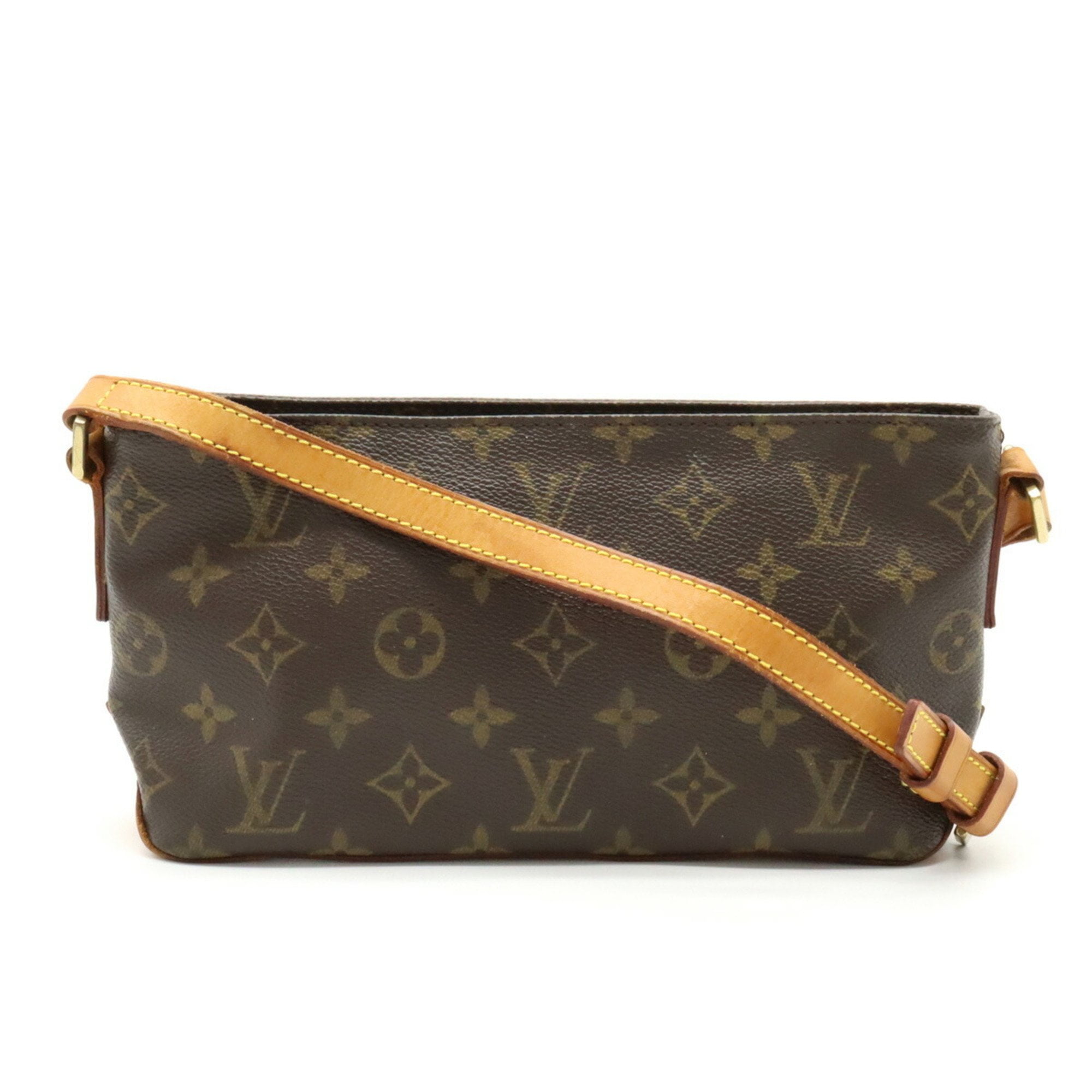 Authenticated Used LOUIS VUITTON Louis Vuitton Monogram Trotter Shoulder Bag  M51240 