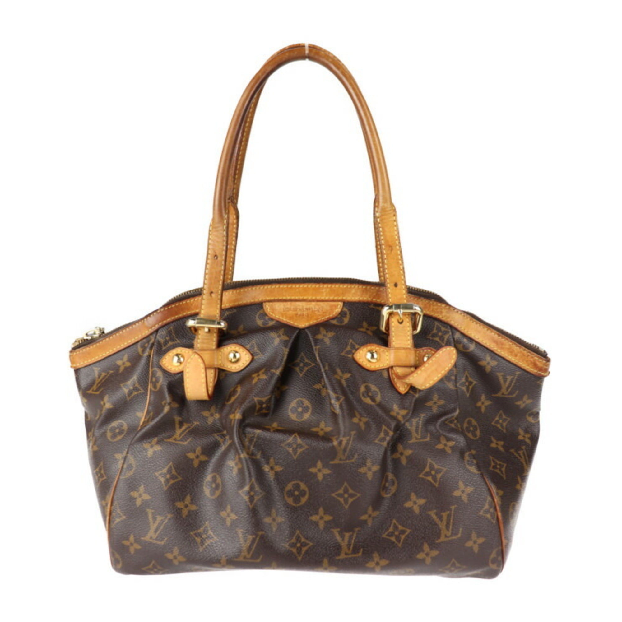 Authenticated Used LOUIS VUITTON Louis Vuitton Tivoli GM Handbag M40144  Monogram Canvas Brown 