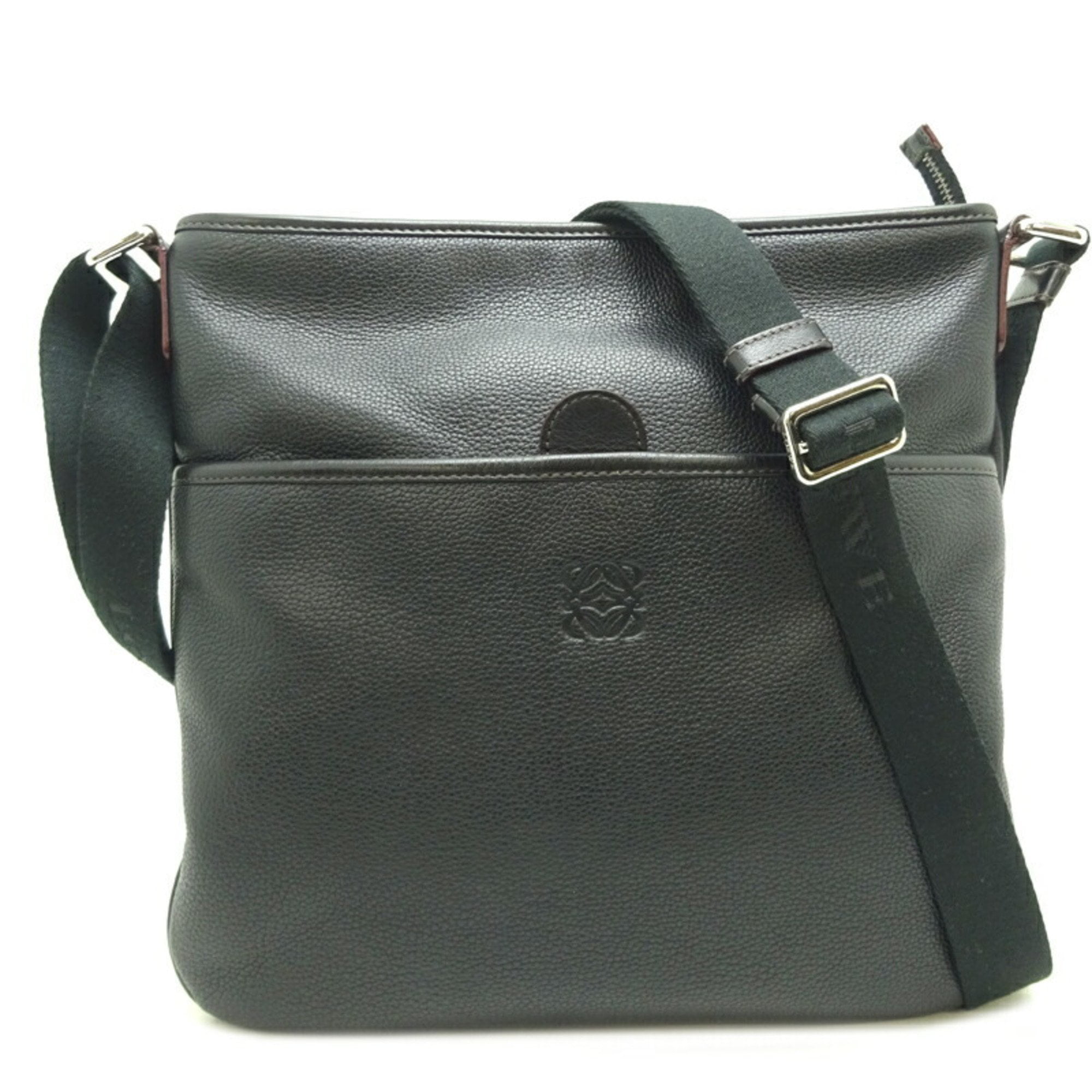 Authenticated Used Loewe Toledo Shoulder Bag Men's 323.26LB30 Calf ...