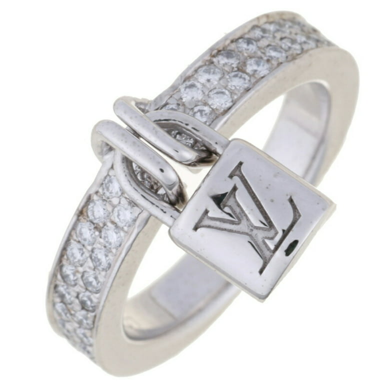 Louis Vuitton - Authenticated Ring - White Gold Silver For Woman, Very Good condition
