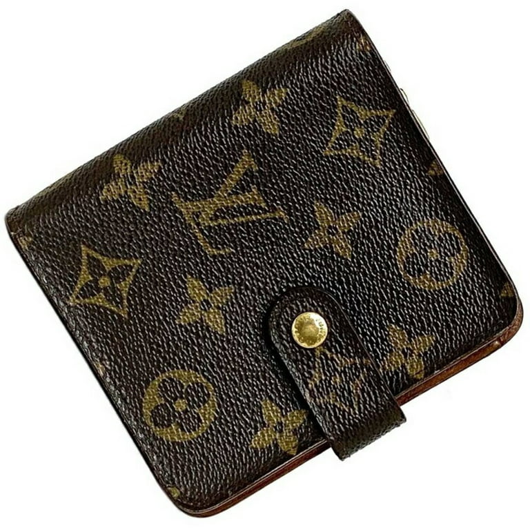 Authenticated Used Louis Vuitton Bifold Wallet Zip Brown Monogram M61667  CA0948 LOUIS VUITTON Unisex 