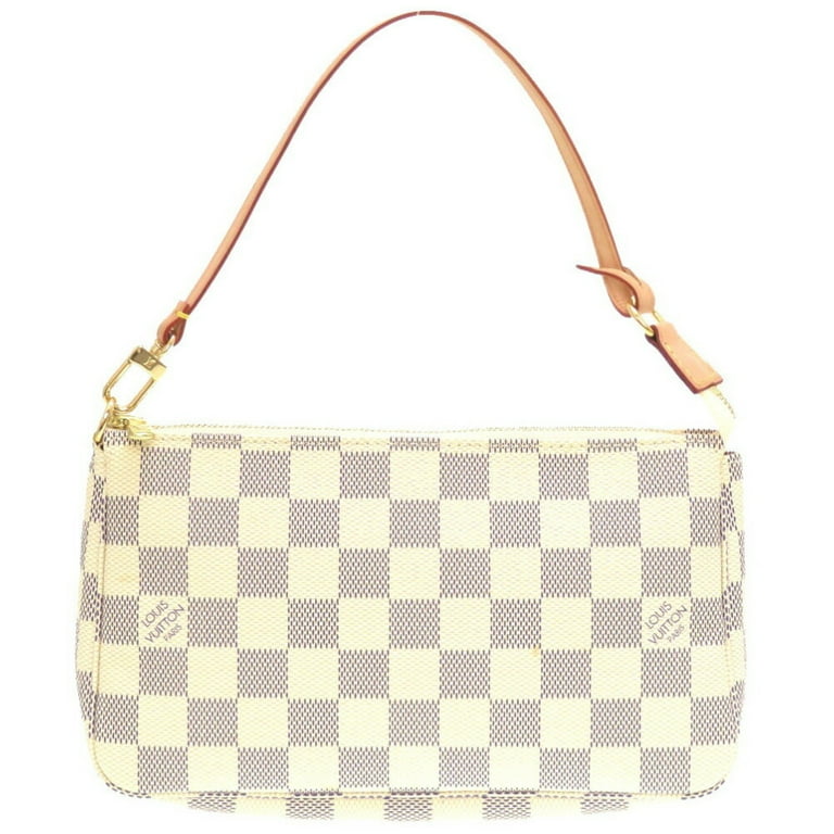 vuitton damier azur canvas pochette