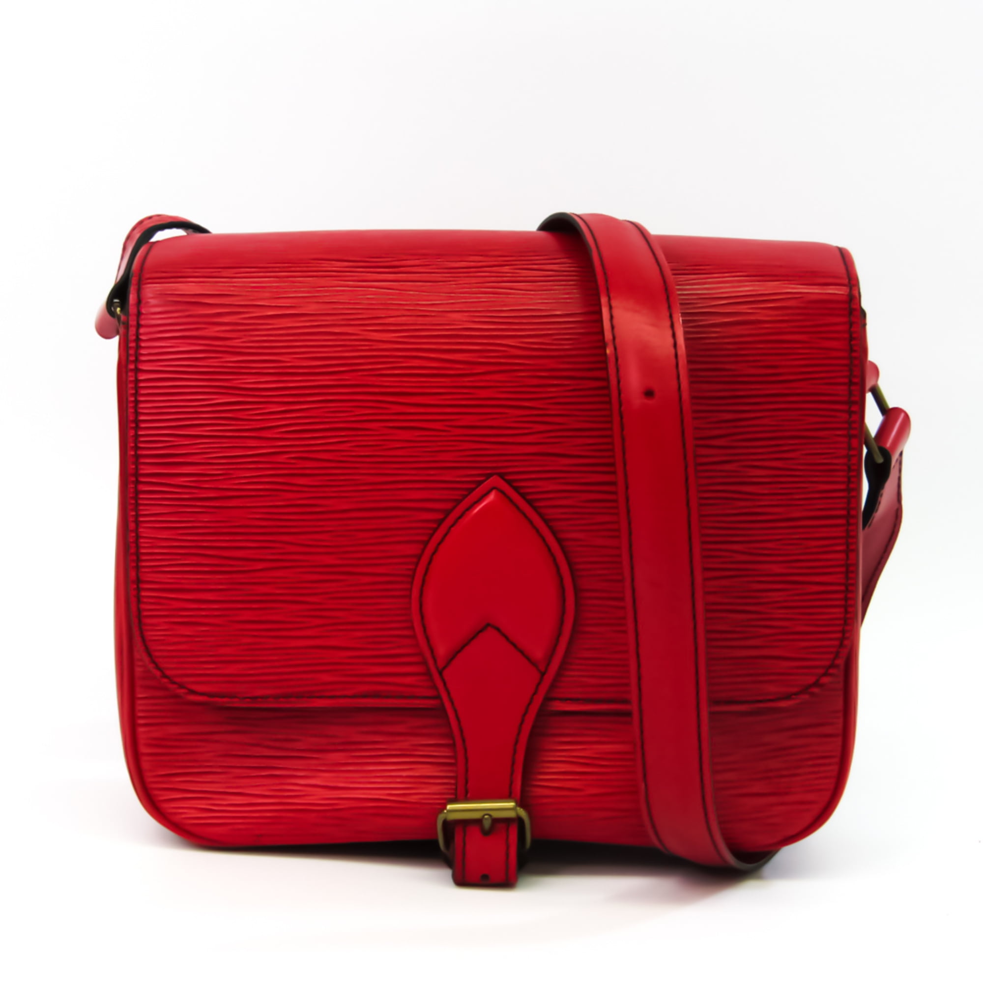 Authentic LOUIS VUITTON Handbag Cartouchiere Crossbody Bag 