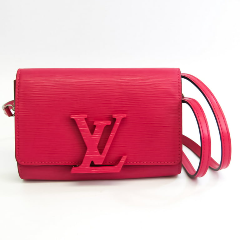 Authenticated Used Louis Vuitton Epi Pochette Louise PM M42082 Women's  Shoulder Bag Pivoine