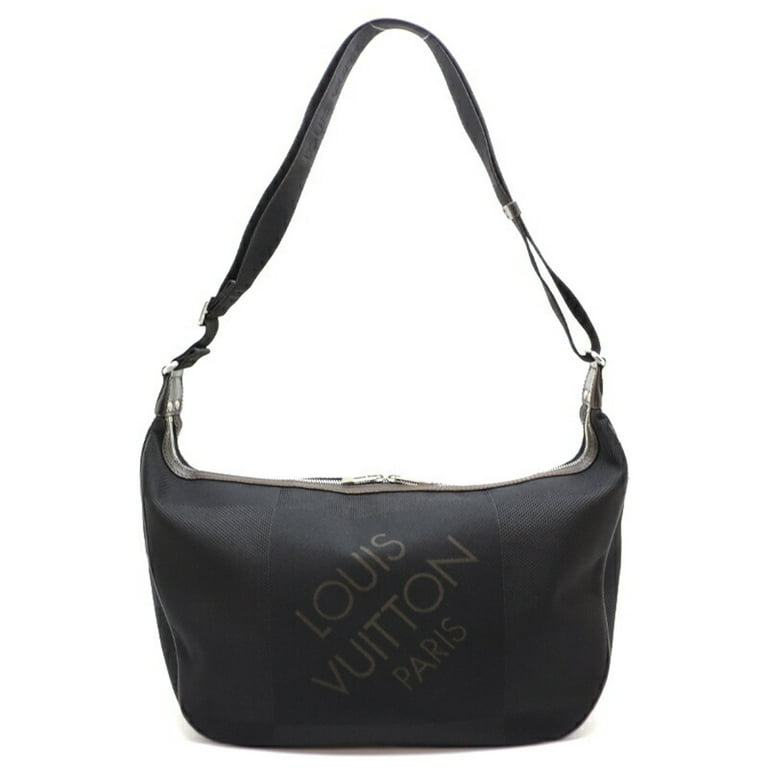Authenticated Used Louis Vuitton Explorator Men's Shoulder Bag M93616  Damier Jean Noir Black