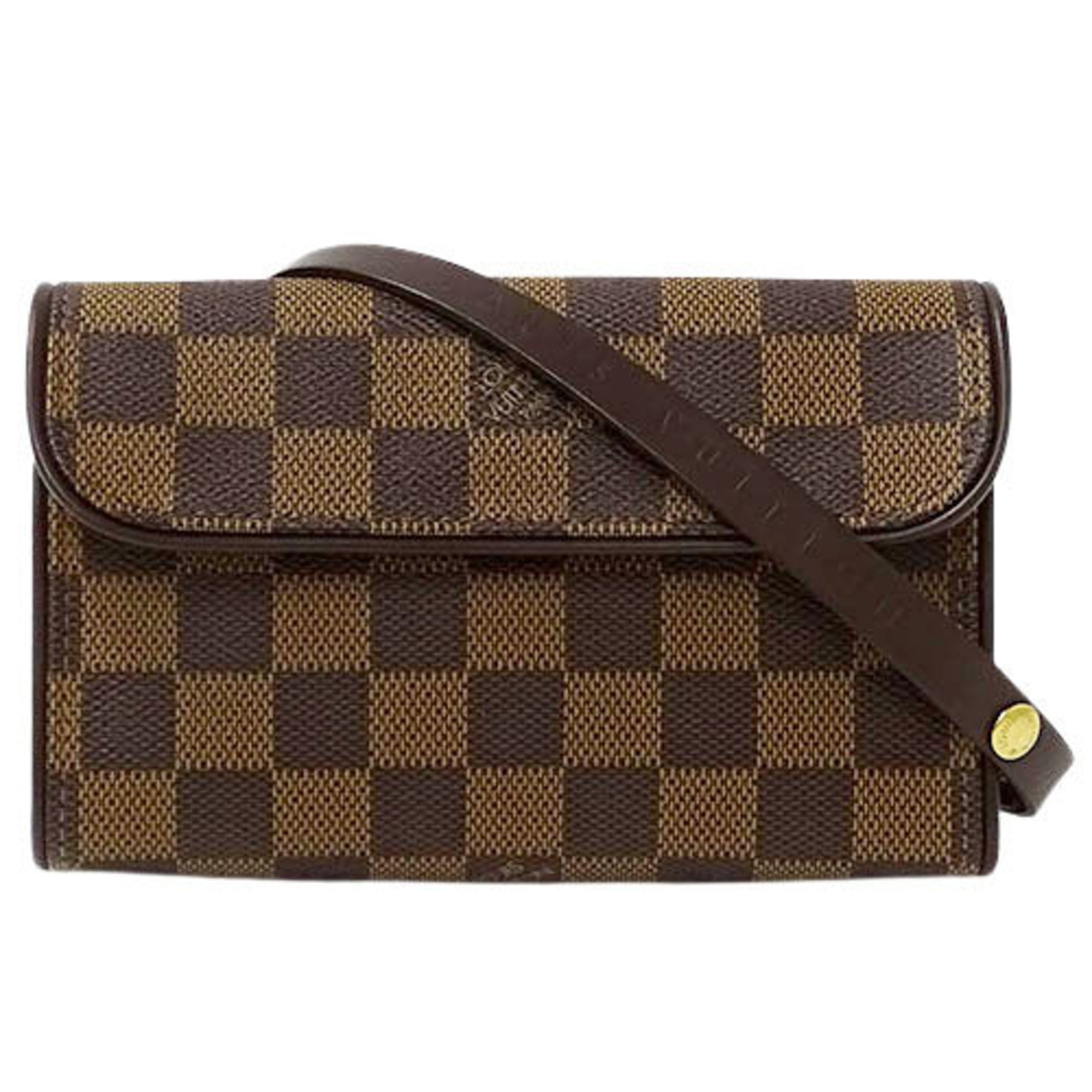 Louis Vuitton Pochette Florentine Damier Ebene Waist Bag