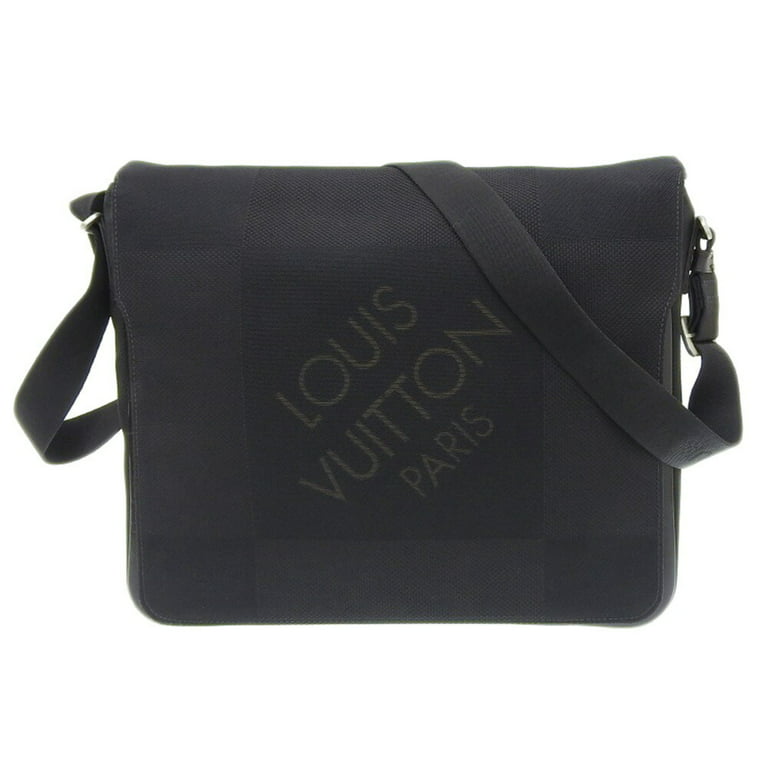 Authenticated Used Louis Vuitton LOUIS VUITTON Damier Jean Messager NM  Shoulder Bag Noir M93225 