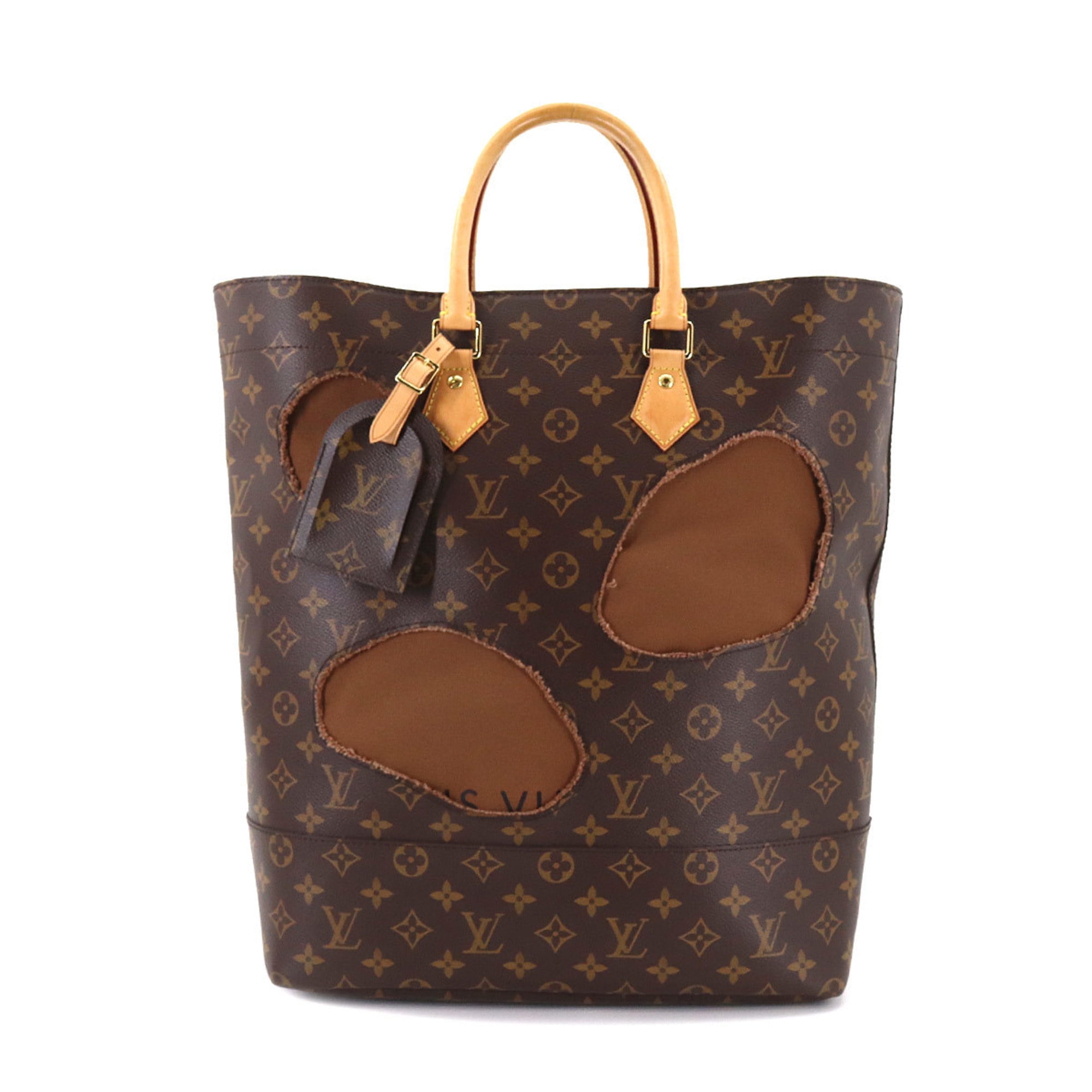 Louis Vuitton Rei Kawakubo holes tote bag, Luxury, Bags & Wallets