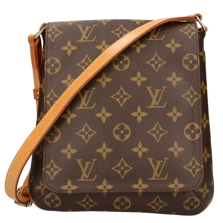 Authenticated Used Louis Vuitton LOUIS VUITTON Musette Salsa Monogram  Shoulder Bag Canvas Brown Women's 