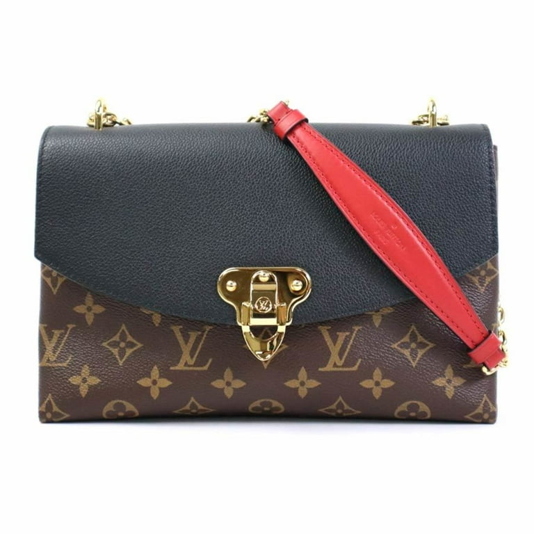 used Pre-owned Louis Vuitton Louis Vuitton Shoulder Bag Monogram Sample Seed Canvas/Leather Brown/Black/Red Gold Women's M43714 (Good), Adult Unisex