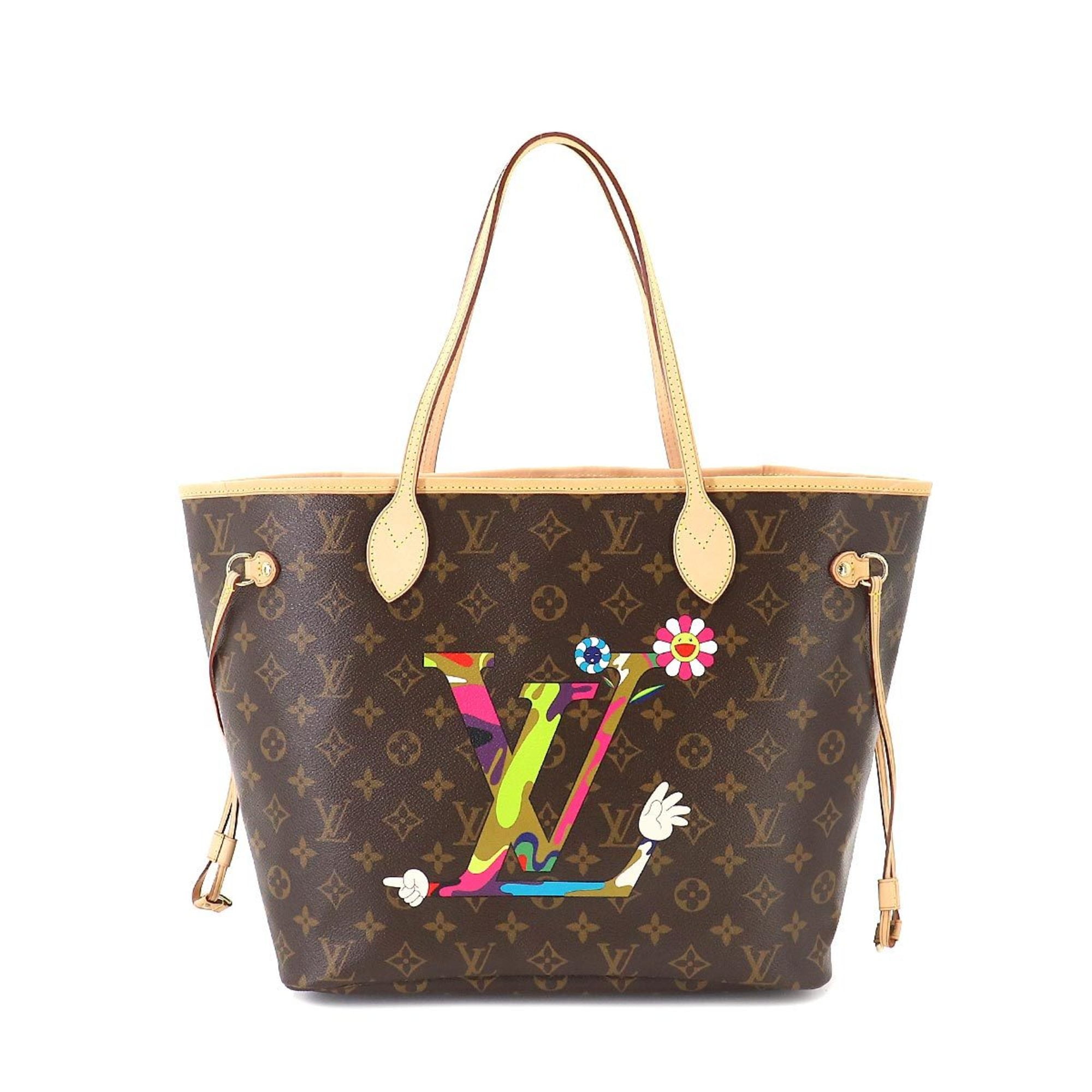 Louis Vuitton - Authenticated Neverfull Handbag - Cloth Multicolour for Women, Never Worn
