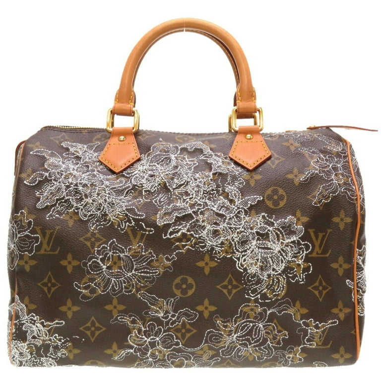 Authenticated used Louis Vuitton Monogram D'Anther Speedy 30 Argent M95398 Handbag Bag, Adult Unisex, Size: (HxWxD): 20cm x 30cm x 17cm / 7.87'' x