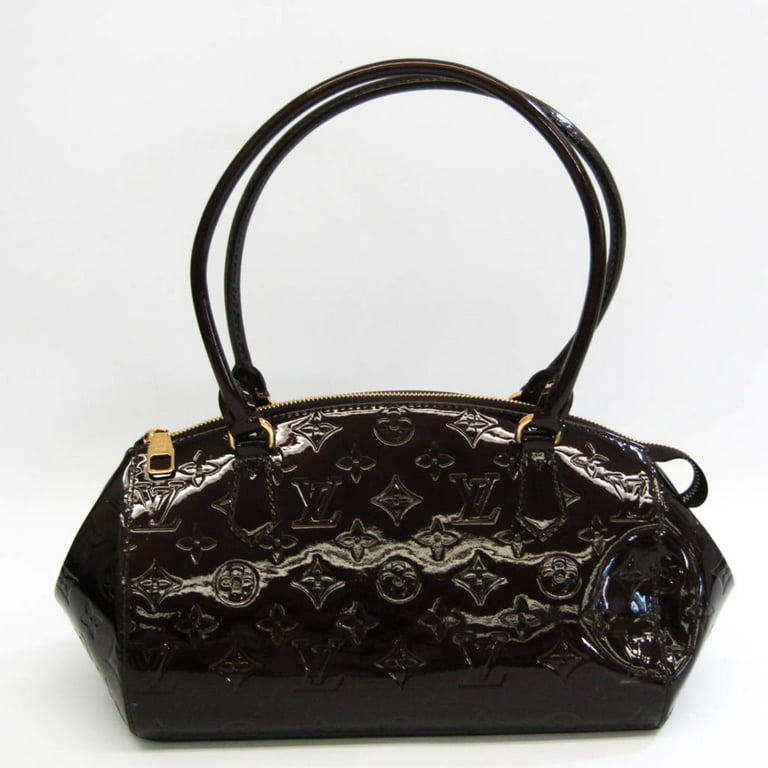 Authenticated Used Louis Vuitton Monogram Vernis Sherwood PM M91493 Women's  Shoulder Bag Amarante 