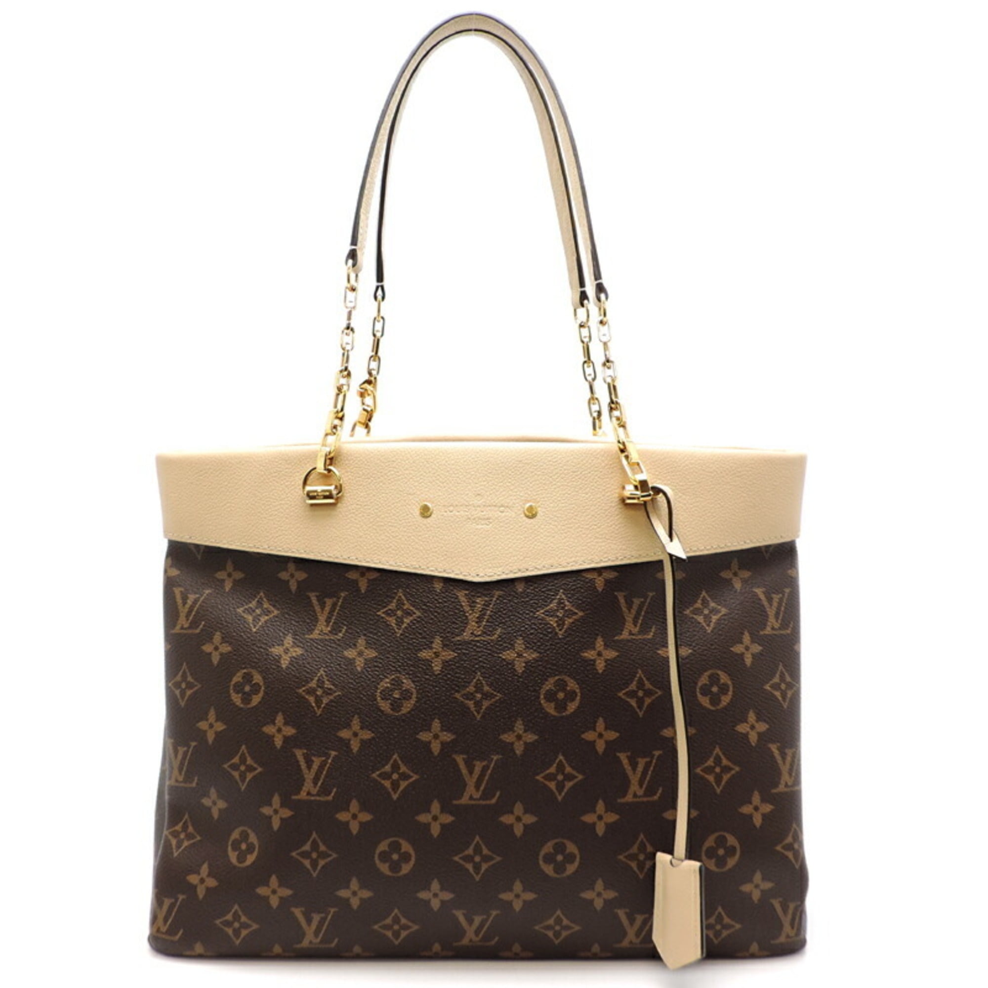 Authentic Pre Owned Louis Vuitton Pallas Shopper Shoulder Bag 