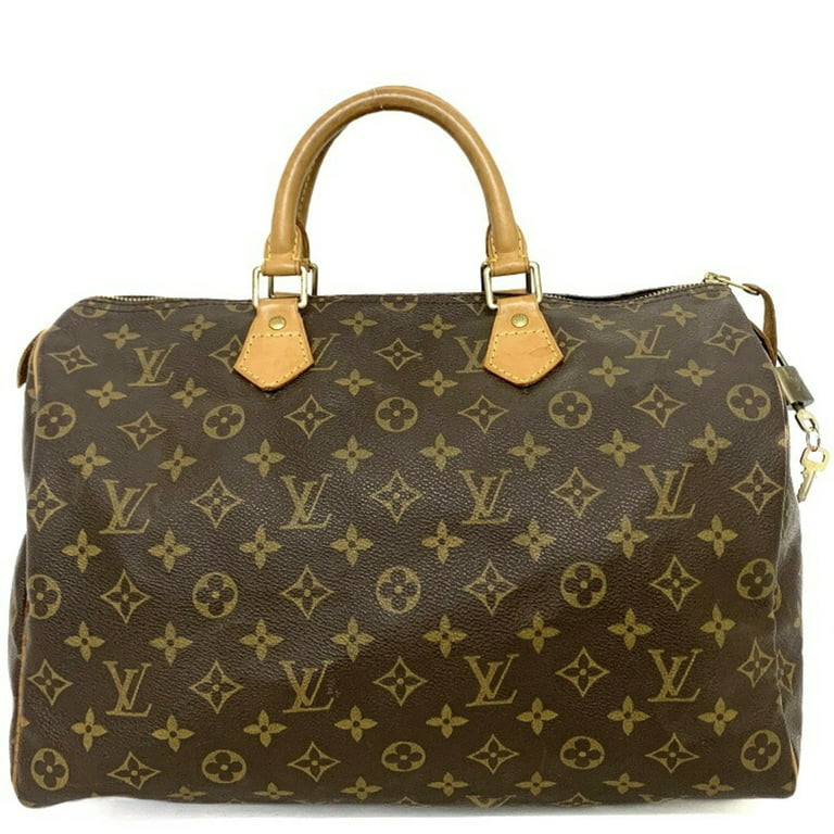 Louis Vuitton - Authenticated Speedy Handbag - Leather Black for Women, Very Good Condition