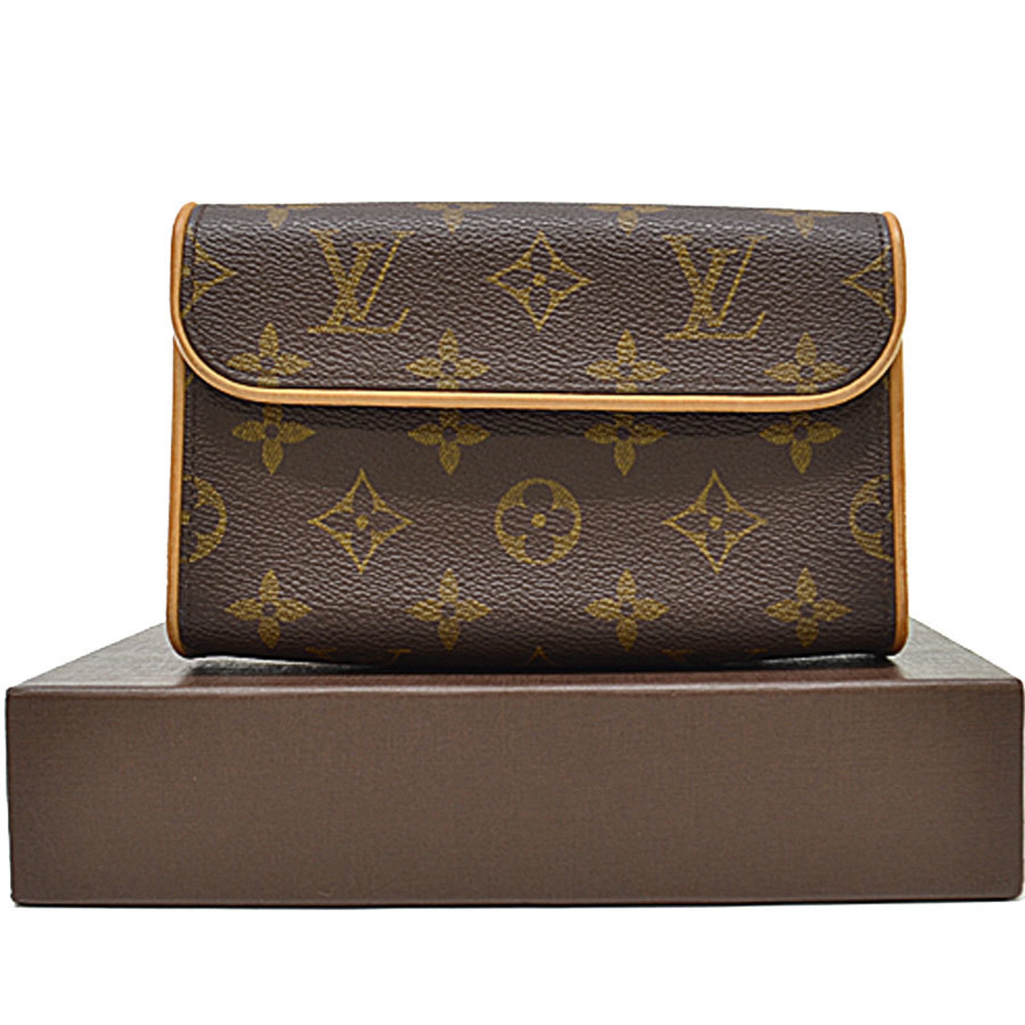 Louis Vuitton Monogram Pochette Florentine - Brown Waist Bags