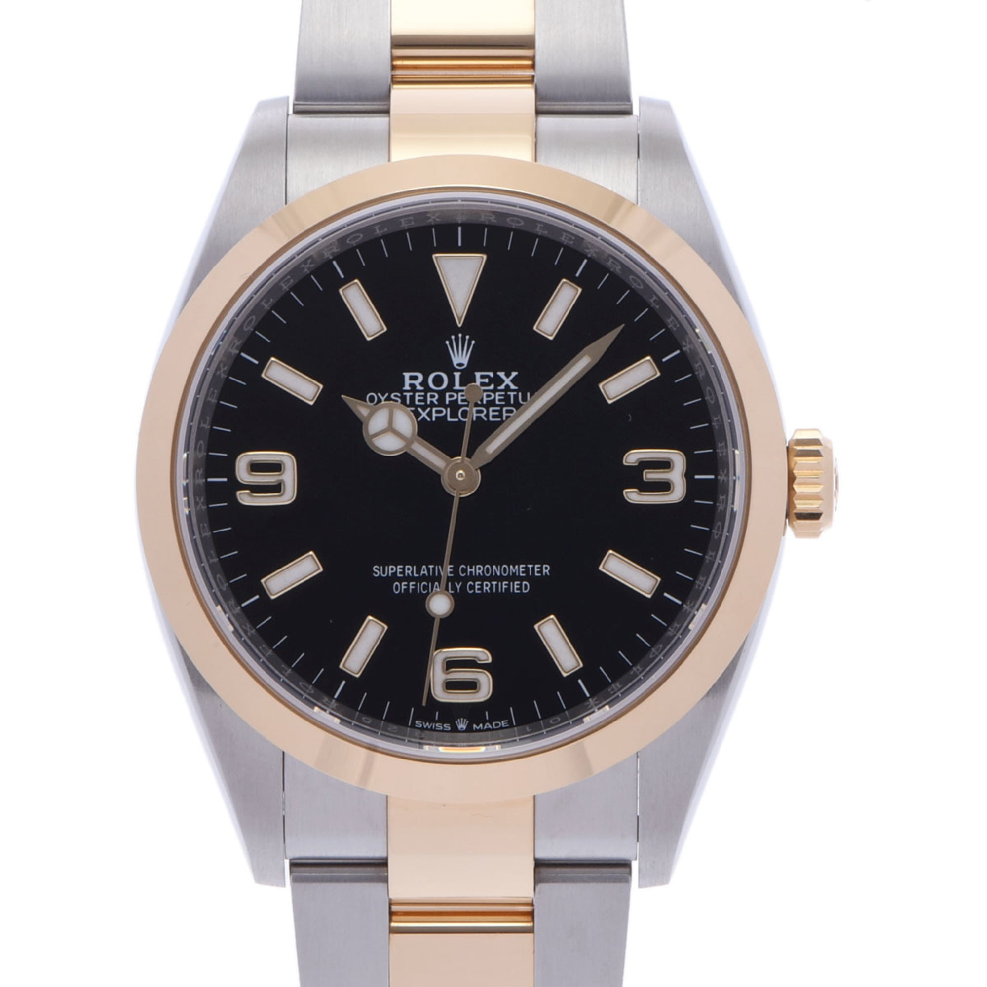 Authenticated Used ROLEX Rolex Explorer 1 February 2023 124273 Men's SS