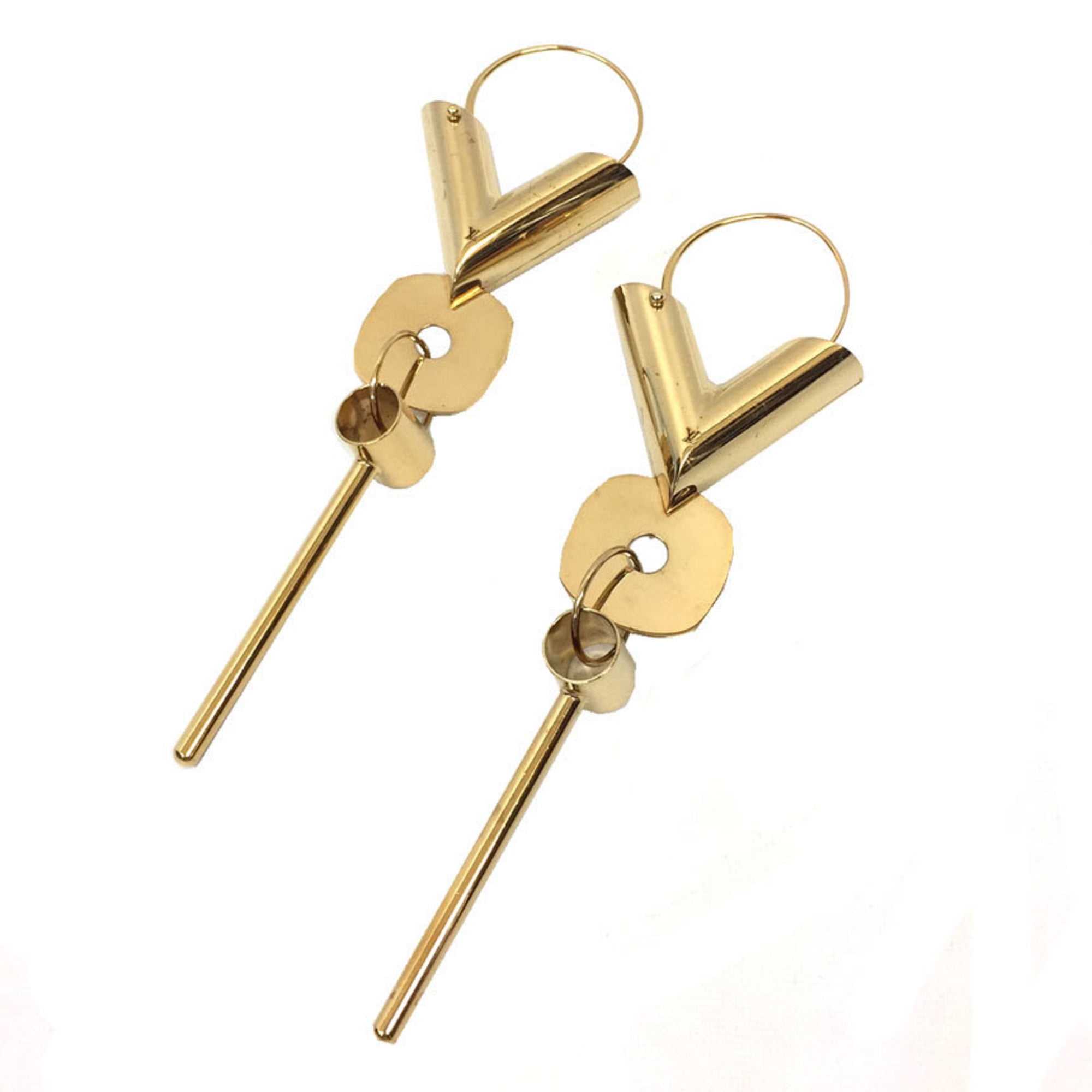 V STRASS Hoop Earrings by Louis Vuitton #earrings #goldearrings  #louisvuitton #louisvuittonearrings #jewelperspect…