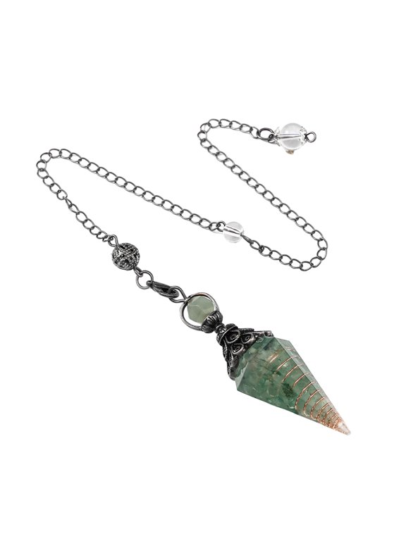 Authentics Healings Pendulums, Natural Crystal Tool for Intuitions and Meditations Enhancement Unique Crystal