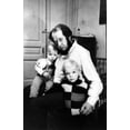 thumbnail image 1 of Author Alexander Solzhenitsyn With Sons Ignati (Front) And Yermolai (Left) At Home History (24 x 36), 1 of 2