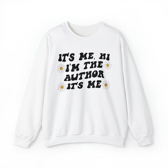Author Sweatshirt, Gifts, Crewneck