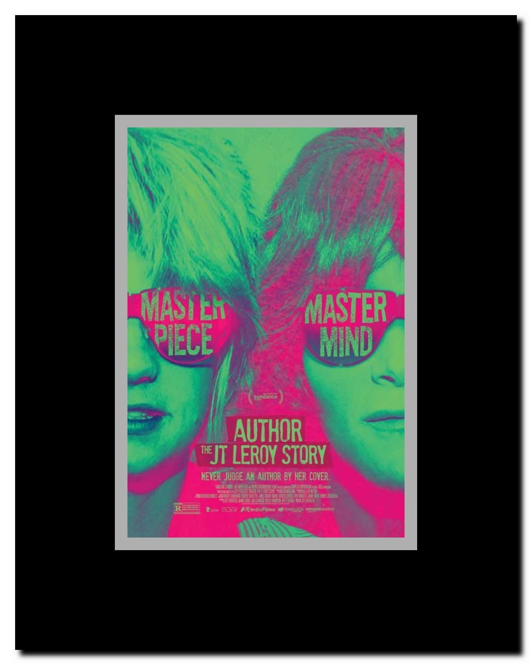 Author: The JT LeRoy Story Framed Movie Poster