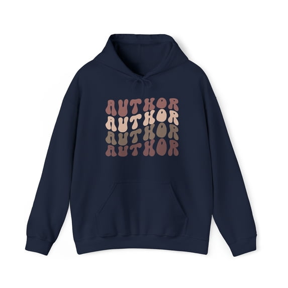 Author Writer New Book Hoodie, Gifts, Hooded Sweatshirt