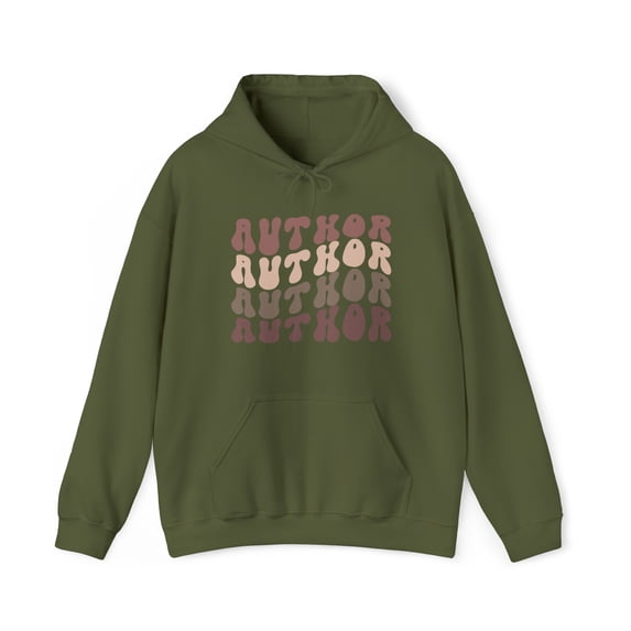 Author Writer New Book Hoodie, Gifts, Hooded Sweatshirt