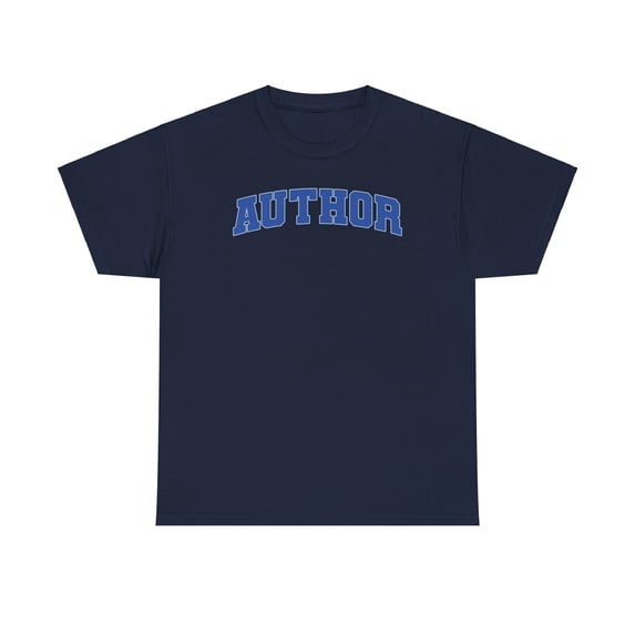 Author Writer Published Book Shirt Gifts Tshirt Crew Neck Short Sleeve