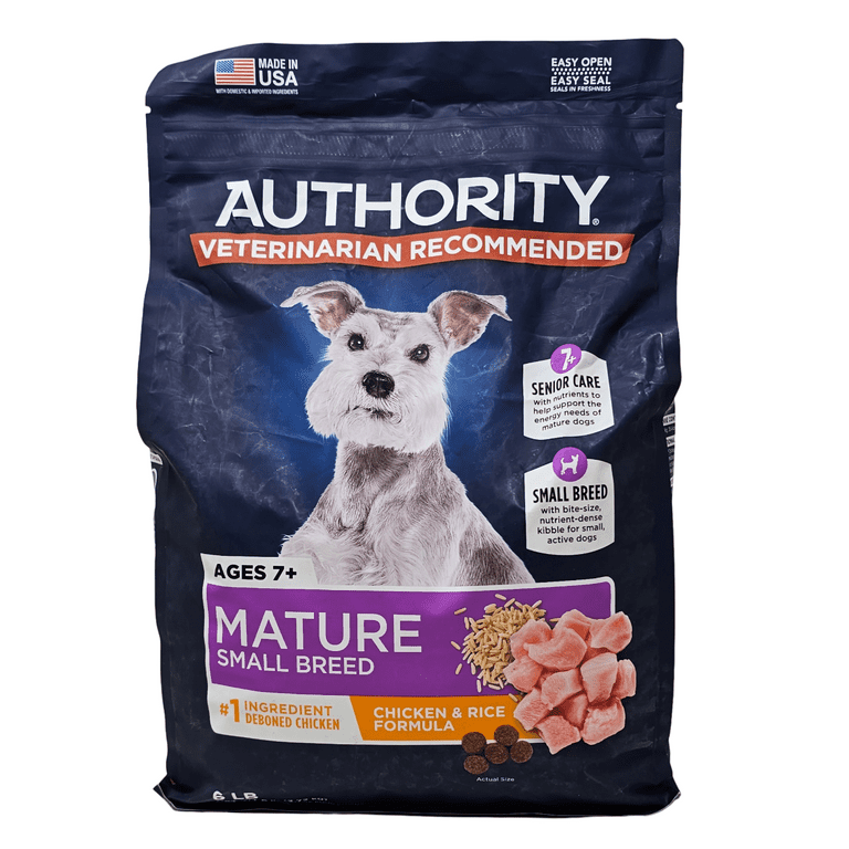 Authority dog food hotsell