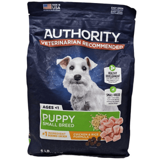 Authority dog food website sale
