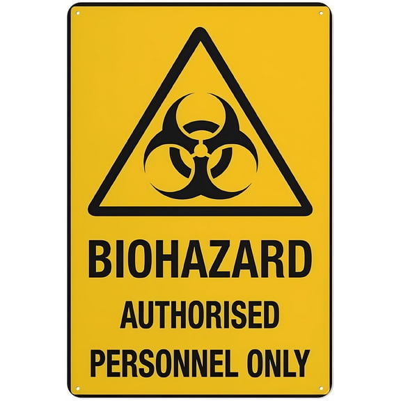 Authorized Personnel Only Sign 8"x12" - Safe Alert, Home Business Driveway, Restricted Access, Facility Safety Outdoor