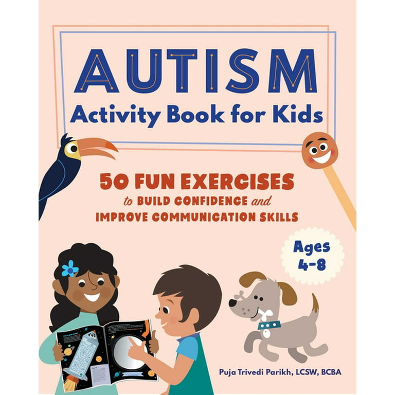 Autism Activity Book For Kids 50 Fun